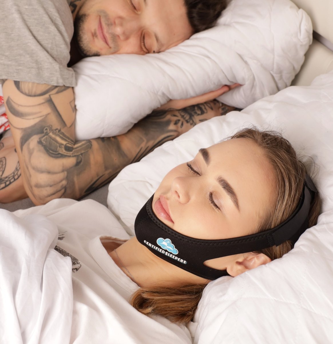 Adjustable Anti Snoring Chin Strap - Certified Sleepers